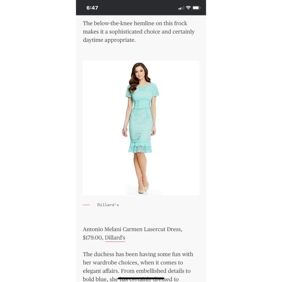 Dress Antonio Melani Ruffled Dress outfi - Picture 2 of 9